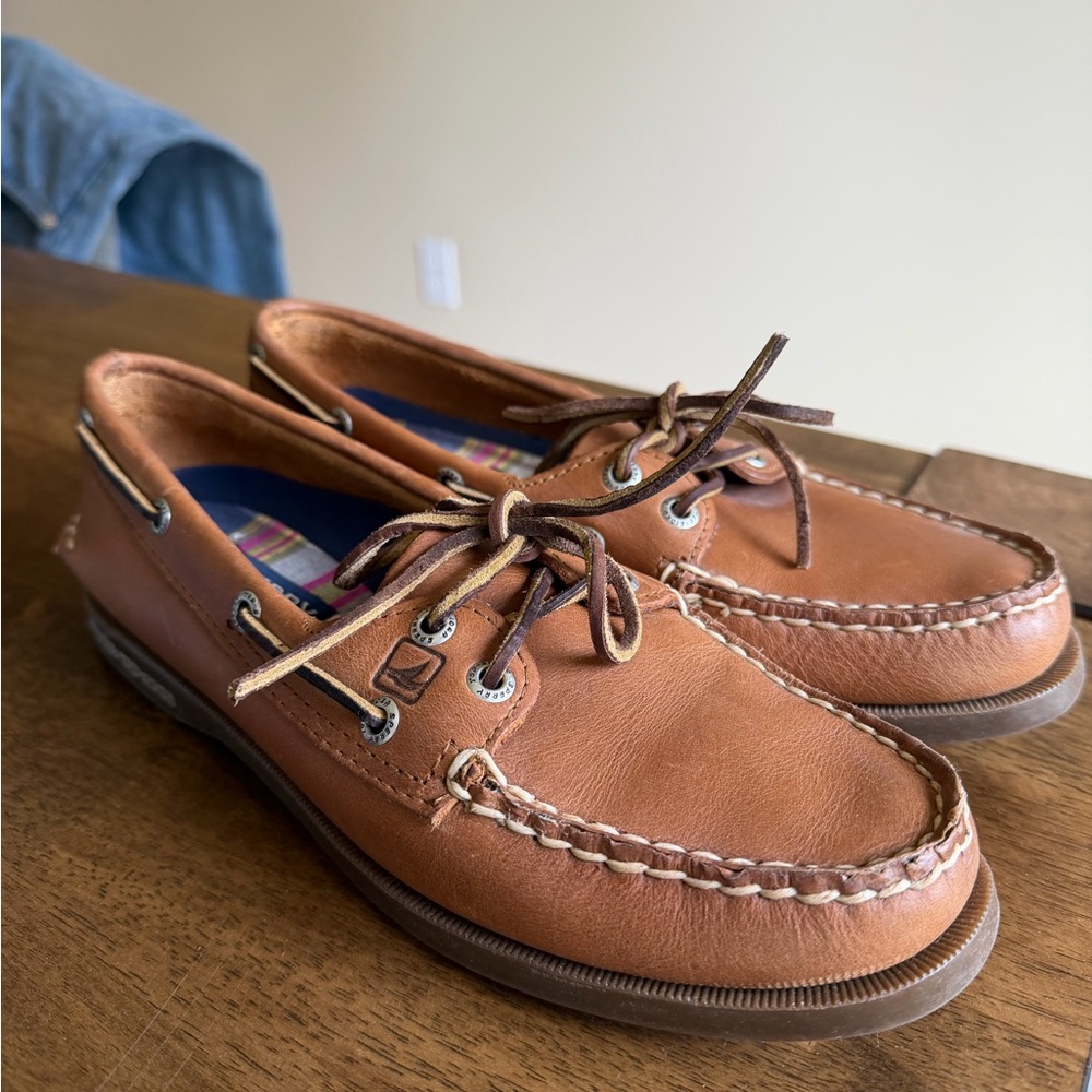 Sperry Top Sider Leather Boat Shoes